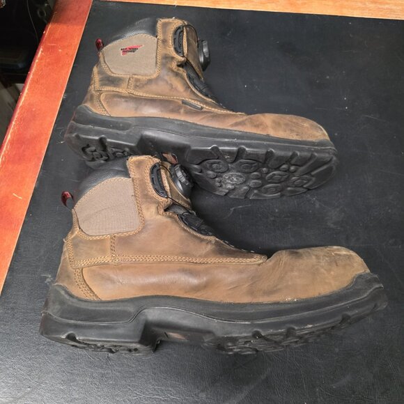 Red Wing 4216 Work Hiking Boots Men’s Size 13 D Waterproof Brown Saftey Toe - Picture 12 of 12